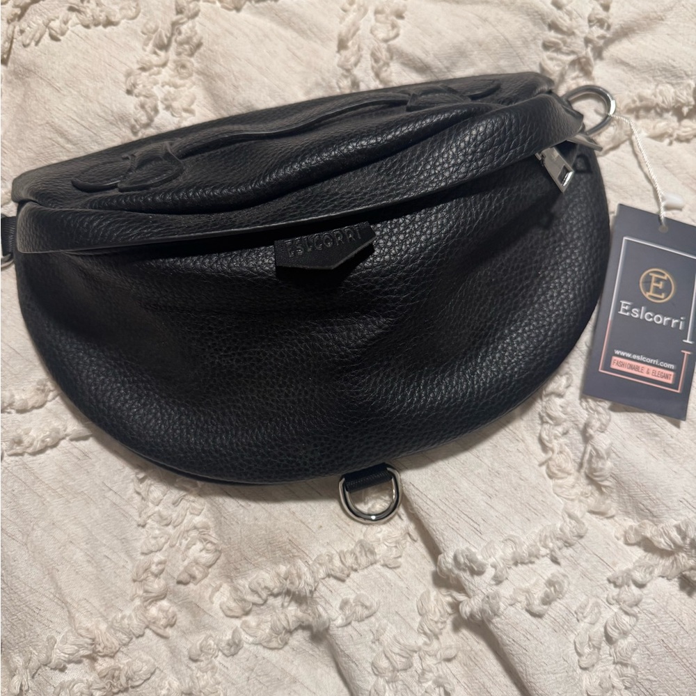 Black Leather Bag